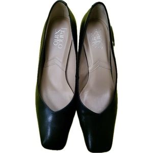 Franco Sarto Black Heel Pumps